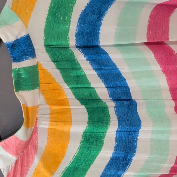 Colorful Striped Dress 2X NWT - Picture 11 of 14